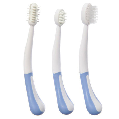 Dreambaby® Three Stage Toothbrush Set Blue