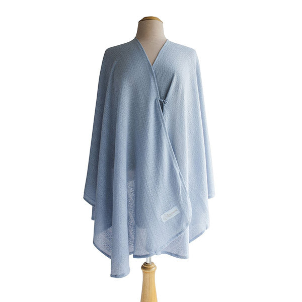 Bebitza Textured Knit fabric- Blue | بيبيتزا نسيج متماسكة متماسكة - الأزرق