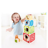 J'ADORE ABC Nesting Blocks and Stacking Sorter Multicoloured