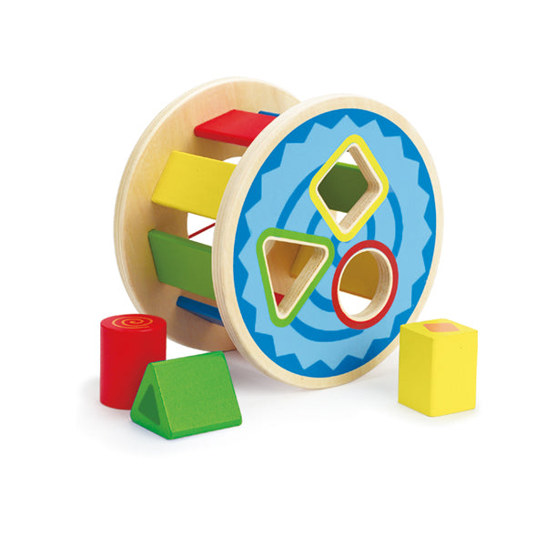 J'ADORE Rolling Rainbow Shape Sorter Multicoloured