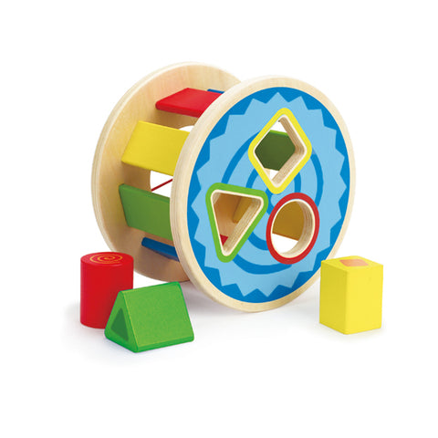 J'ADORE Rolling Rainbow Shape Sorter Multicoloured
