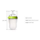 Comotomo "Natural Feel" Baby Bottle (Double Pack) Green 150ml (5oz)