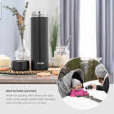 Reer ColourDesign Insulated Flask, 450 ml Black
