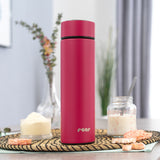 Reer ColourDesign Insulated Flask, 450 ml Berry Red