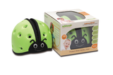 SafeheadBABY Soft Protective Headgear Ladybird Green