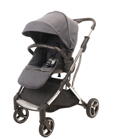 GOKKE-REVERSIBLE BABY STROLLER - Navy Blue