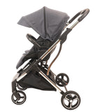 GOKKE-REVERSIBLE BABY STROLLER - Navy Blue