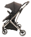 GOKKE-REVERSIBLE BABY STROLLER - Black