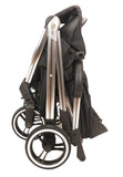 GOKKE-REVERSIBLE BABY STROLLER - Black