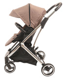 GOKKE-REVERSIBLE BABY STROLLER - Brown