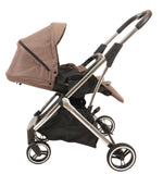 GOKKE-REVERSIBLE BABY STROLLER - Brown