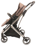 GOKKE-REVERSIBLE BABY STROLLER - Brown