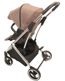GOKKE-REVERSIBLE BABY STROLLER - Brown