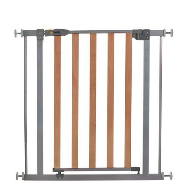 Hauck Wood Lock Safety Gate Silver