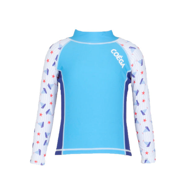 Boy Rashguard LS Sz 4 Blue Sailor (2017)