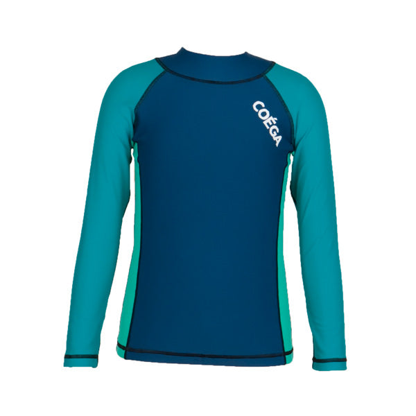 Boy Yth Rashguard LS Sz 10 Teal Bahamas (2017)