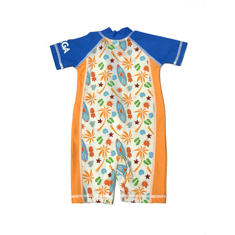 Baby Boy 1 pc swim suit Sz 6m Blue Surfs Up (2017)