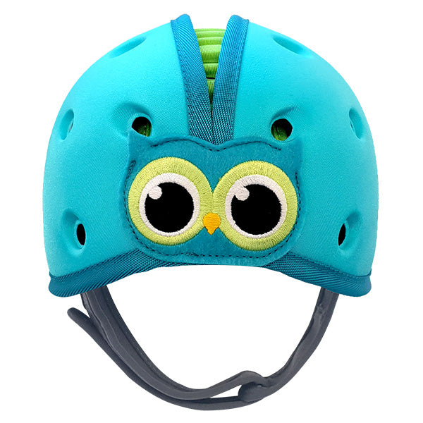 SafeheadBABY Owl Blue Green | راس أمن بيبي بوم ازرق اخضر