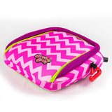 Bubblebum Booster Seat Chevron Pink