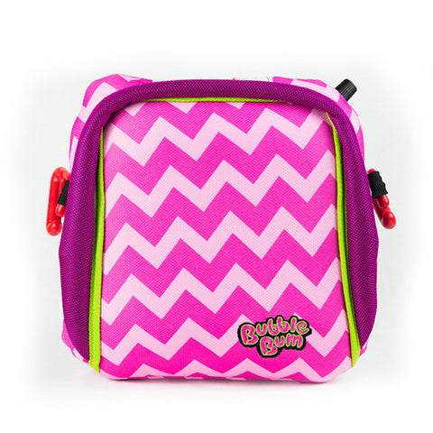 Bubblebum Booster Seat Chevron Pink