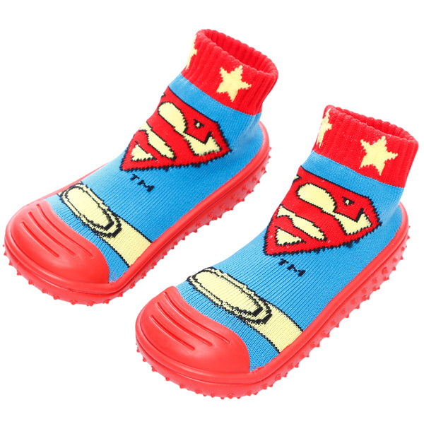 COOL GRIP Baby Shoe Socks (SuperMan) SIZE 21