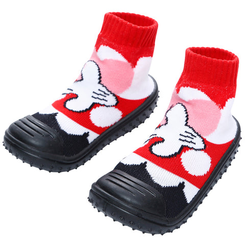 COOL GRIP Baby Shoe Socks (Minnie Mouse) SIZE 21