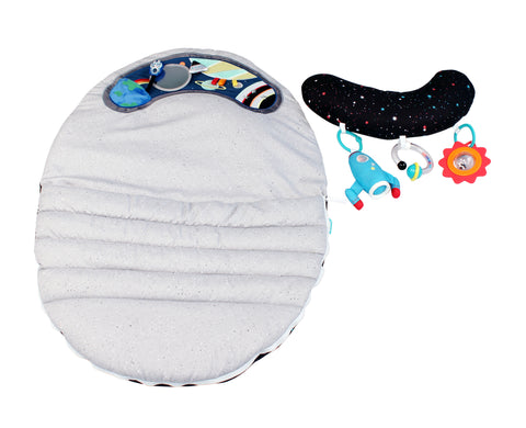 Creative Baby Astro Tummy Time Play mat-Grey