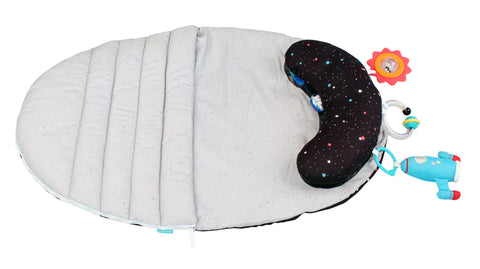 Creative Baby Astro Tummy Time Play mat-Grey