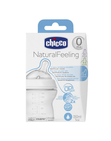 Chicco Natural Feeling 0+ | الشعور الطبيعي من شيكو 0 +