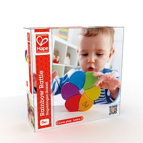 Hape Rainbow Rattle