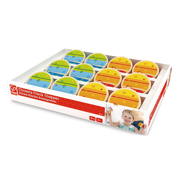 Hape Clickety-Clack Clapper(Assorted)