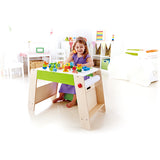 Hape Play Station & Stool Set