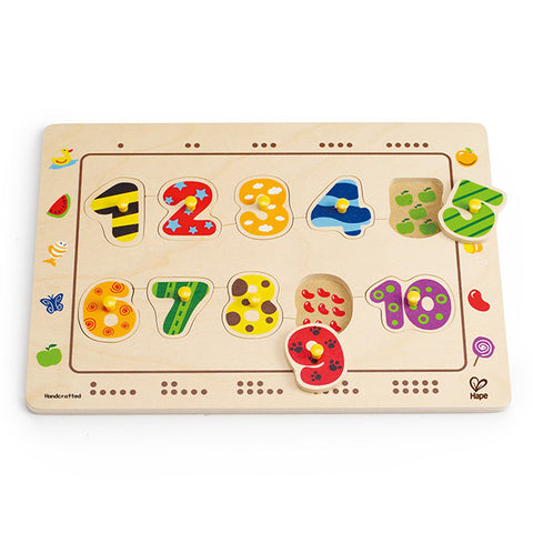 Hape Numbers Matching Puzzle