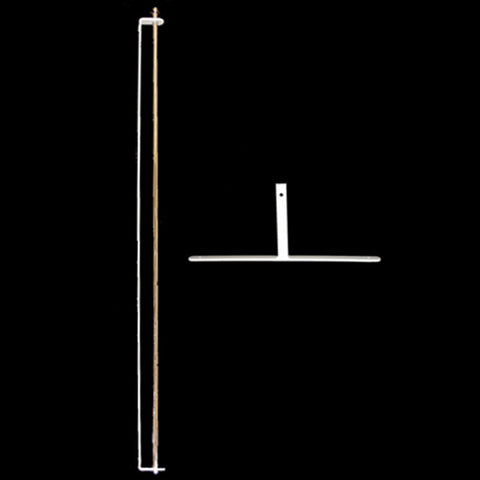 T-Bar & Hinge White