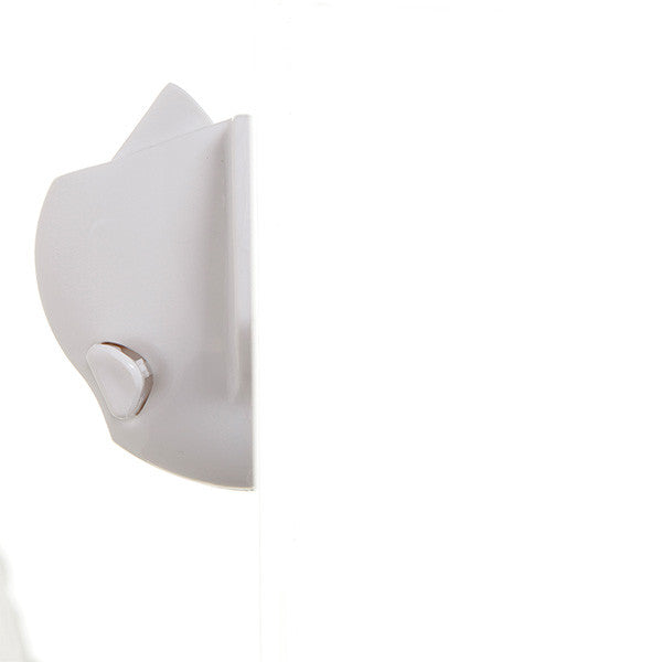 Dreambaby® Adhesive Mag Locks - 2 Locks, 1 Key - White