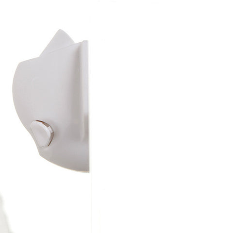 Dreambaby® Adhesive Mag Locks - 2 Locks, 1 Key - White