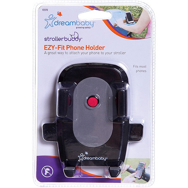 Dreambaby®  Strollerbuddy® EZY-Fit Phone Holder | حامل هاتف Dreambaby® Strollerbuddy® EZY-Fit