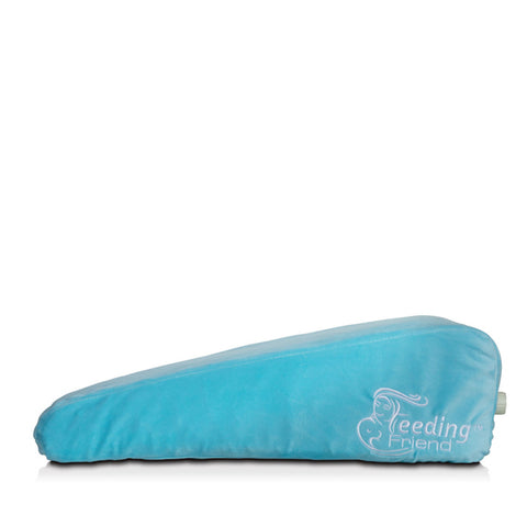 Feeding Friend- The Original Self-Inflating Arm Support Pillow - Baby Blue