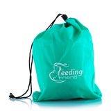 Feeding Friend- The Original Self-Inflating Arm Support Pillow - Baby Blue
