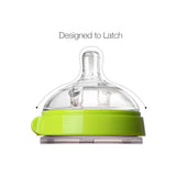 Comotomo "Natural Feel" Baby Bottle (Single Pack) Green 150ml (5oz)