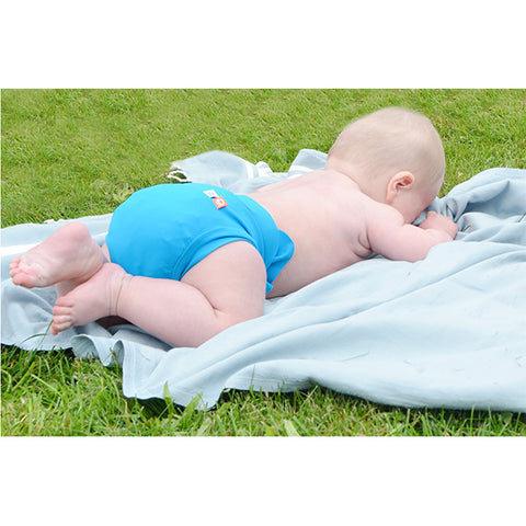Hamac Swimsuit  New Blue size Small | ملابس السباحة هماك جديد حجم أزرق صغير