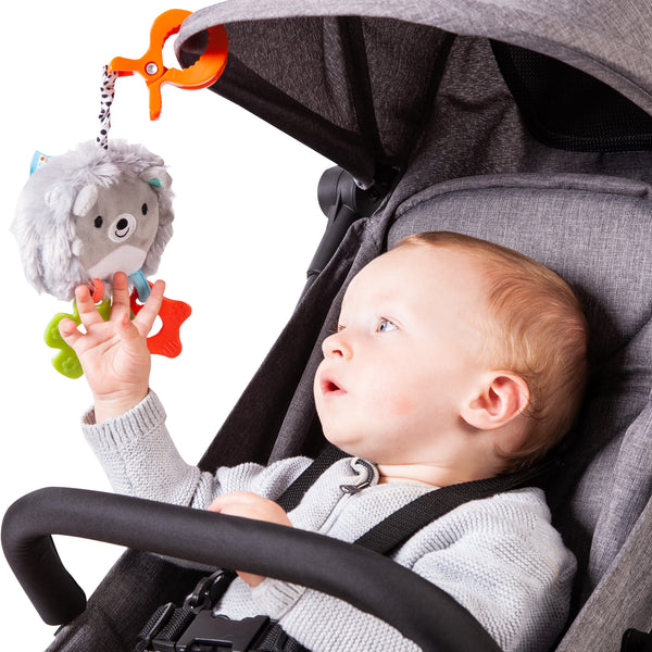 RedKite Baby Harry Hedgehog Clip On Teether