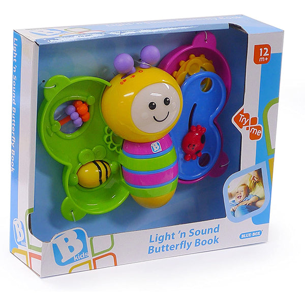 Infantino Light'n Sound Butterfly Book | إنفانتينو ليغ t'n الصوت فراشة الكتاب