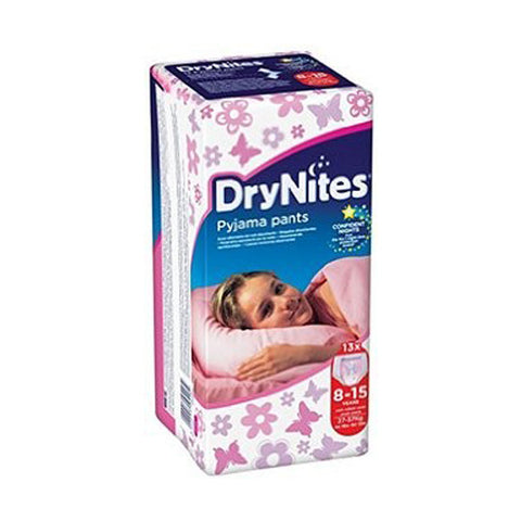 Huggies Drynites 8-15Y Jumbo Girl, 13X4