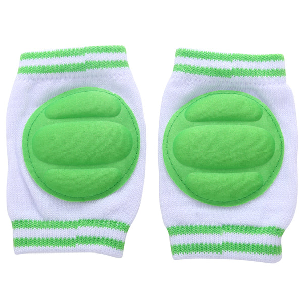 B-Safe Knee Pads Green Protective Pads (White)
