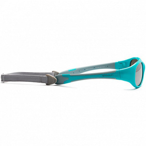 Koolsun Flex kids sunglasses Aqua Grey 3-6 Years | نظارات شمسية كولسون فليكس للأطفال باللون الرمادي المائي 3-6 سنوات
