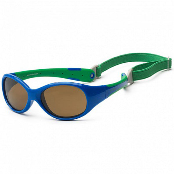 Koolsun Flex kids sunglasses Royal Green 0+