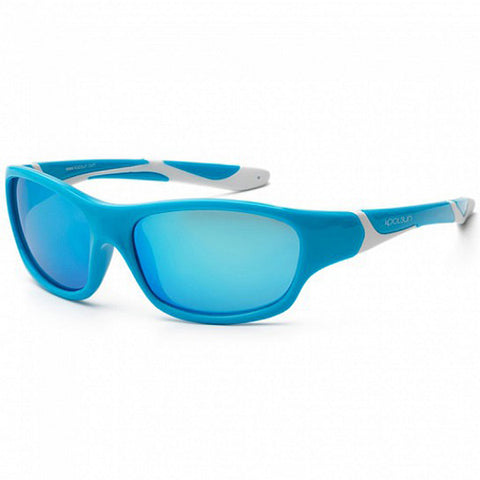 Koolsun Sport kids sunglasses Aqua White 6+