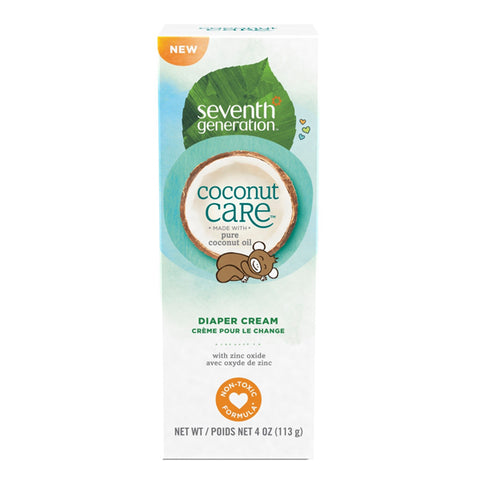 Seventh Generation Baby Personal Care Diaper Cream Tube with Coconut care (113 grams)