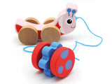 Oops PULL & FUN - with detachable rotating ball and rattle - Ladybug / عفوًا ، اسحب واستمتع - مع كرة دوارة قابلة للفصل وخشخيشة - الخنفساء